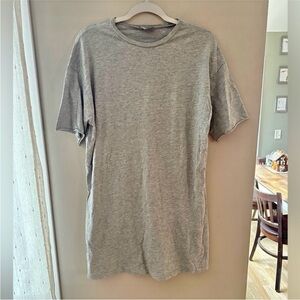 ASOS Grey T-shirt Dress Size 8